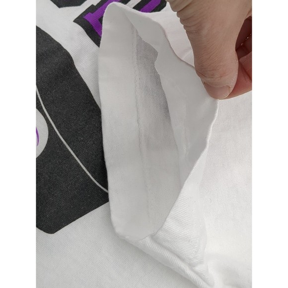 Vintage Mike Modano Shirt Men's Size Large Single Stitch Hockey NHL 1993 90s - Picture 11 of 11